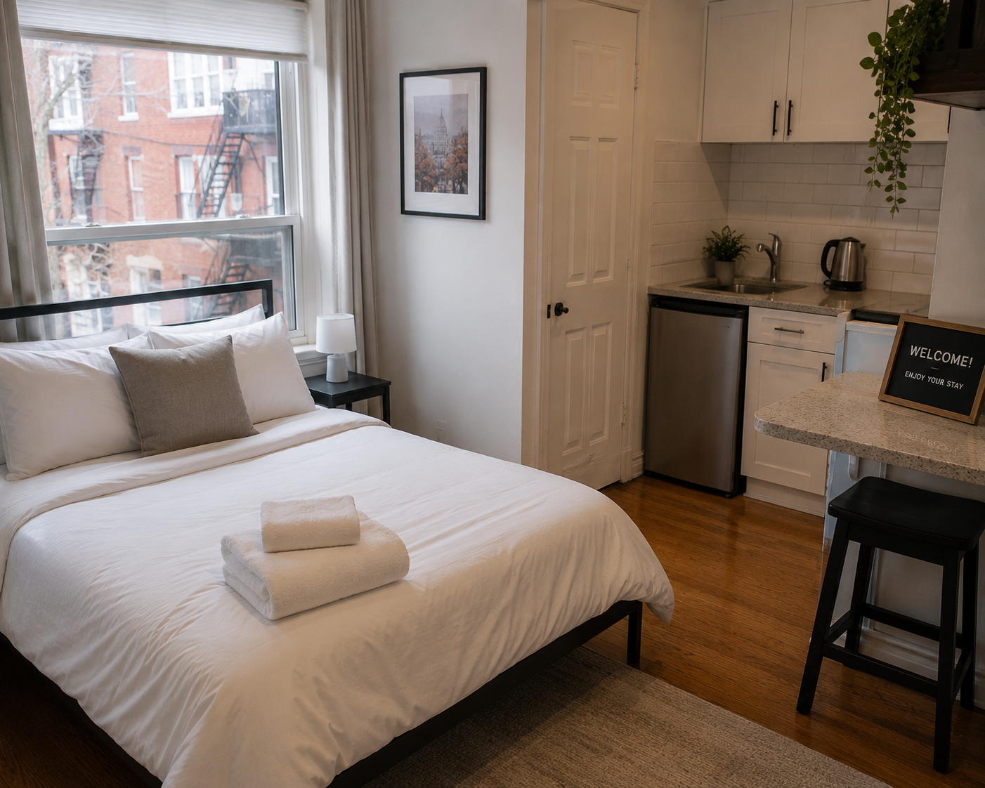 Appartement Airbnb préparé